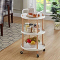 White Utility Rolling Cart R188583