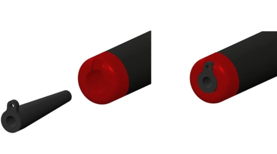 72x22 Carbon Fiber Gaff with Stainless Steel Hook J554