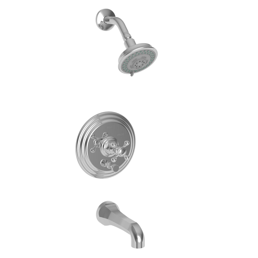 Polished Brass Uncoated Trim Balanced Pressure Tub/Shower Set R7749