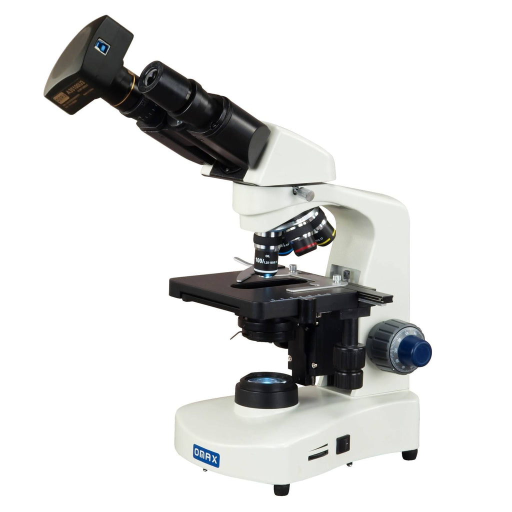 40X-2000X USB3 18MP Binocular Lab Compound LED Microscope P683226