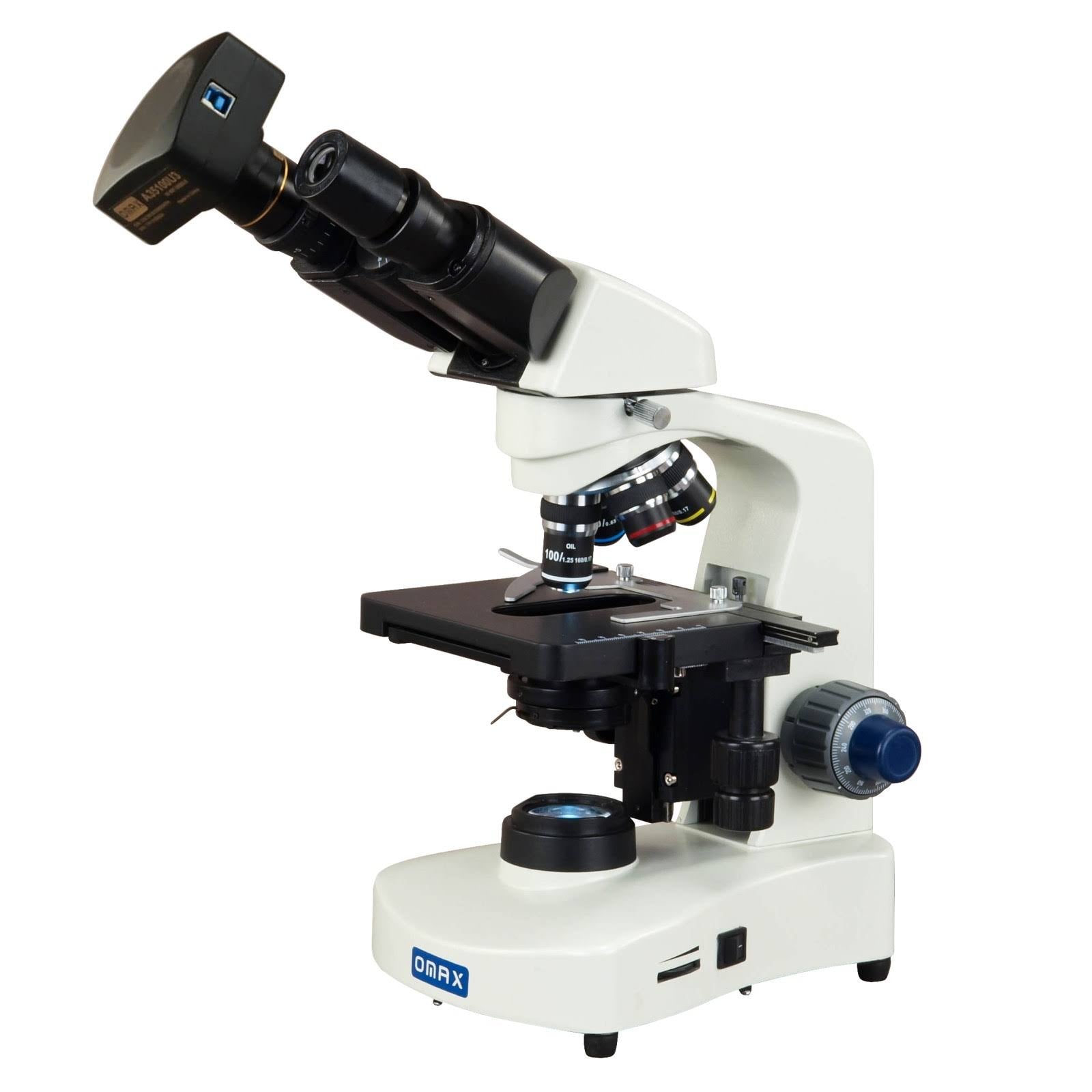 40X-2000X USB3 18MP Binocular Lab Compound LED Microscope P683226