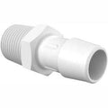 1/2 - 14 NPT to 5/8x22 Barbed Adapter, Non-Animal Derived Polypropylene U23522
