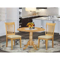 3 Pieces Solid Wood Rubberwood Dining Set H677164