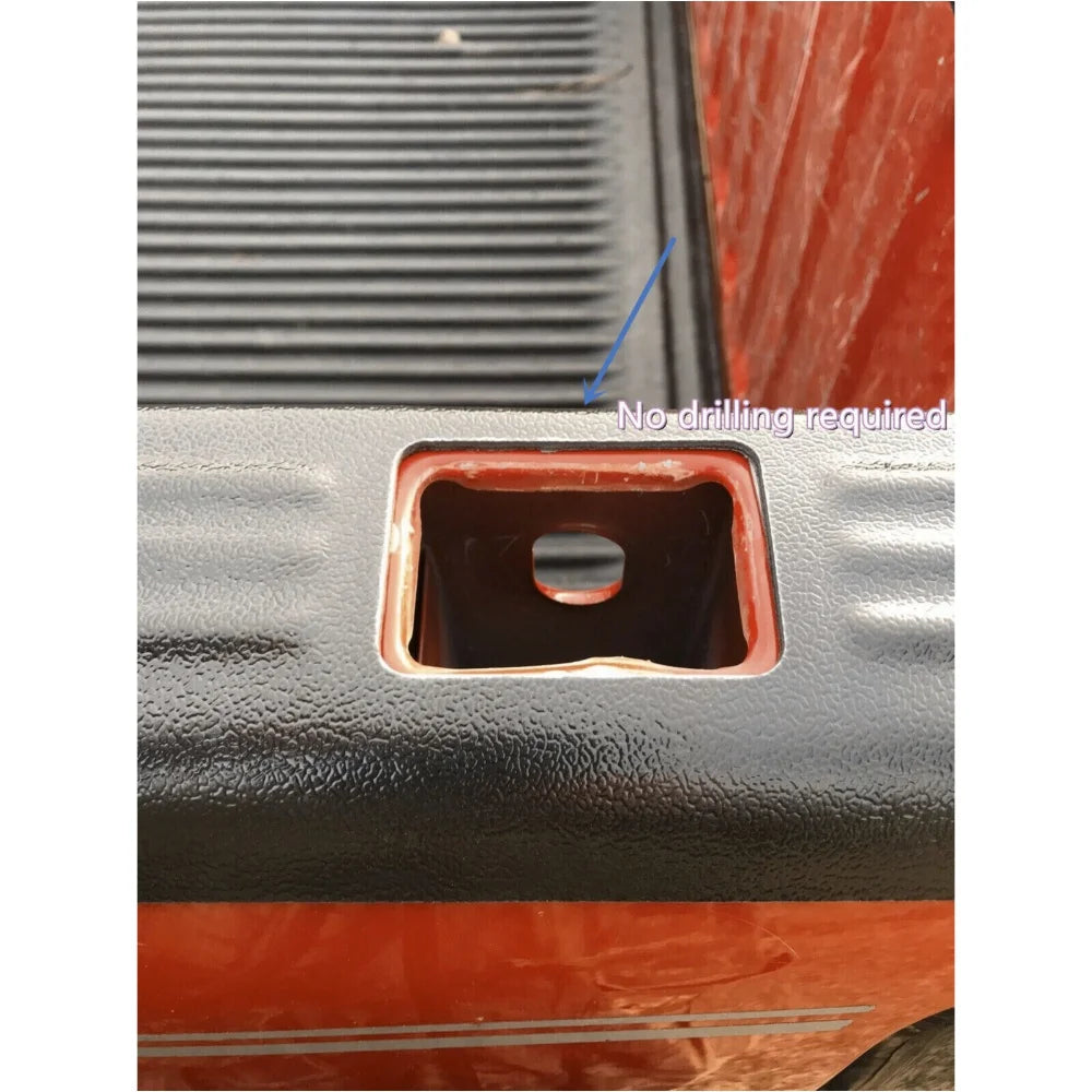 Black Bed Rail Caps M58795