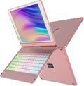 10 Color Backlit 360 Rotatable Keyboard Case Y981298