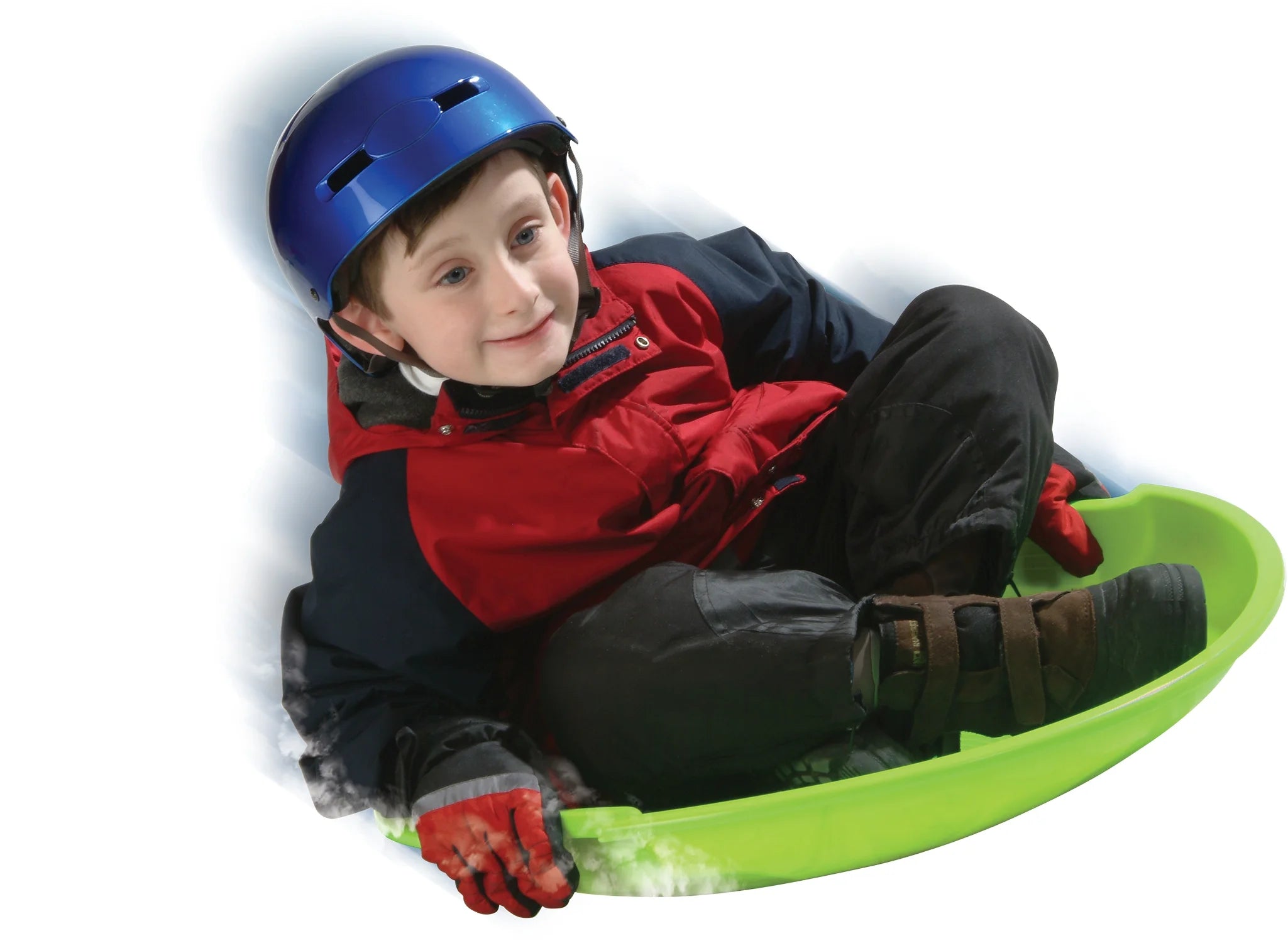 Neon Lime Saucer Disc Sled Z18222