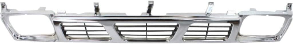 Chrome Shell Plastic Grille Assembly for Nissan Pick Up 1995 1997 S330935