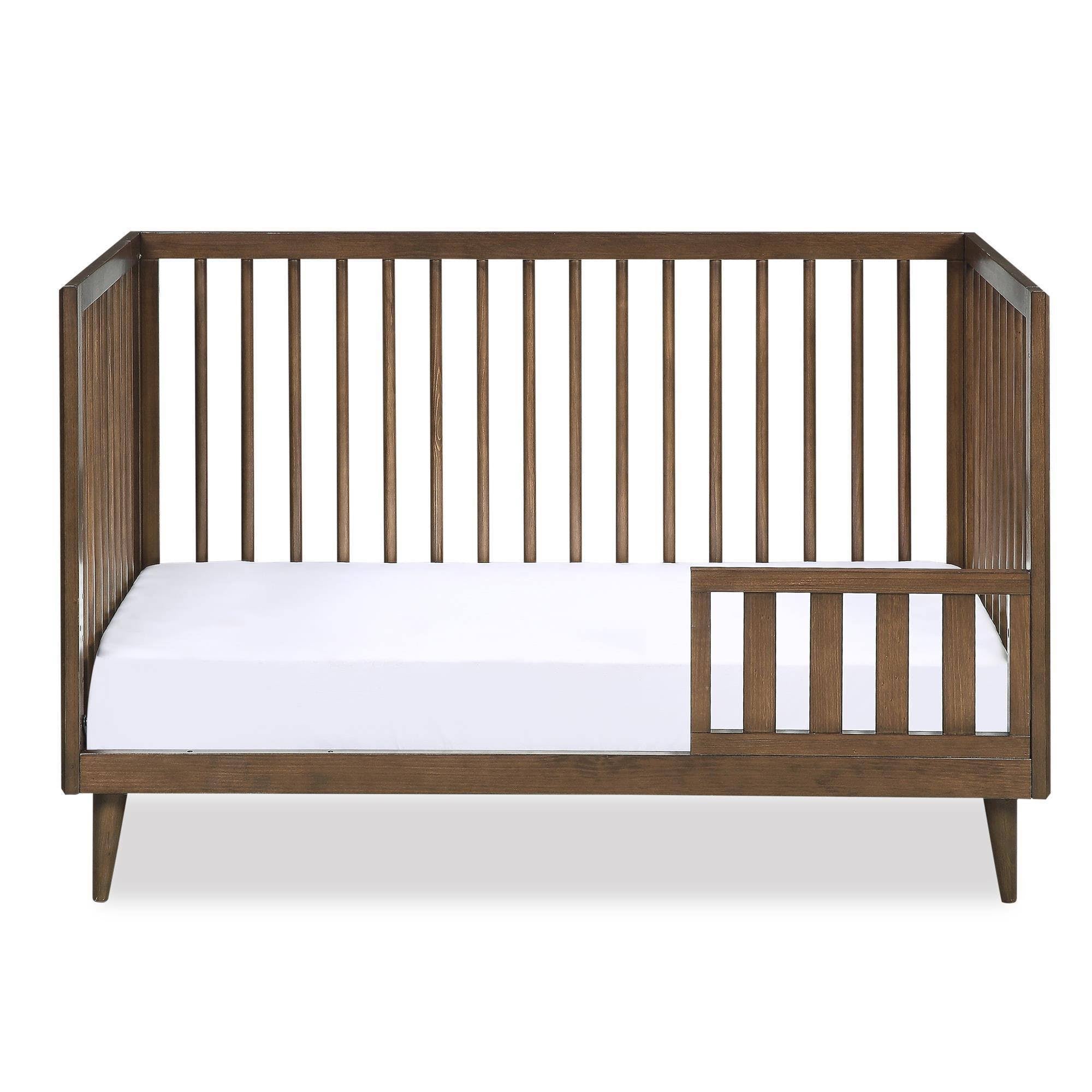 Walnut 3-in-1 Convertible Baby Crib D934419