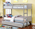 Gray Full Over Full Bunk Bed K330990