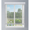 24W x 48L Cordless Faux Wood Blinds E3173