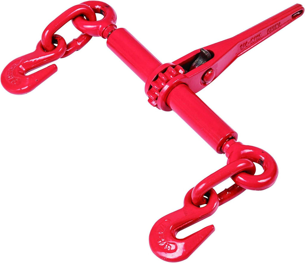 Red 4 Pack Heavy Duty Ratchet Lever Load Binder I887920