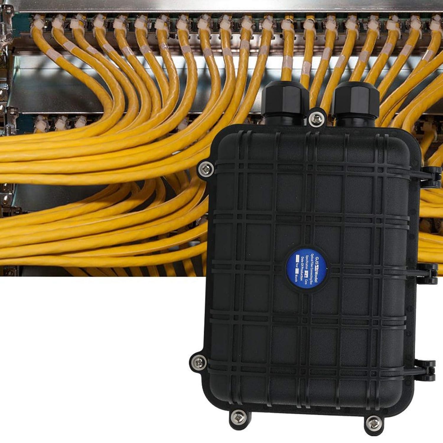 Fiber Optic Splice Box 1 in 1 Out Enclosure Case (48 core) C6700