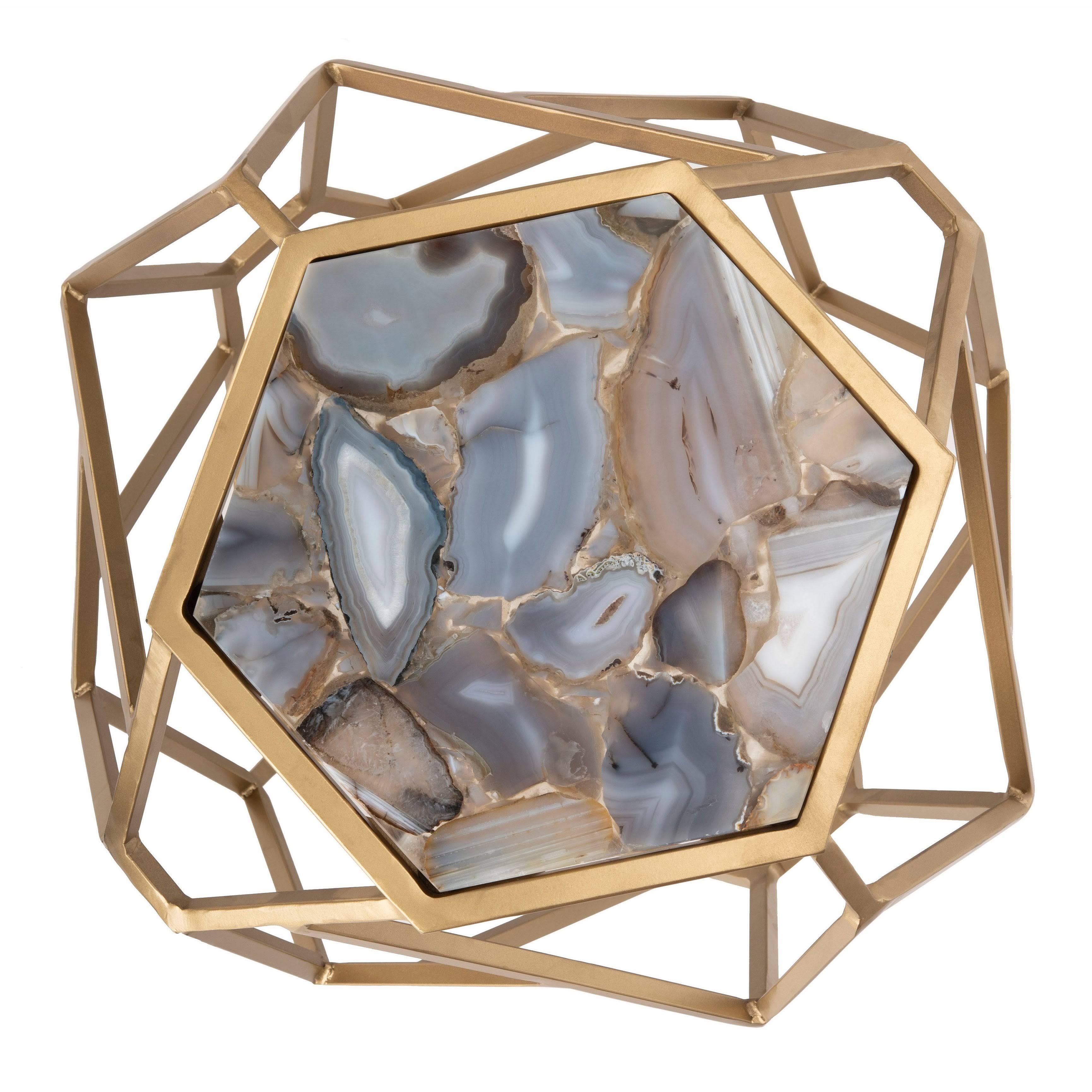 Geometric Accent Table F837