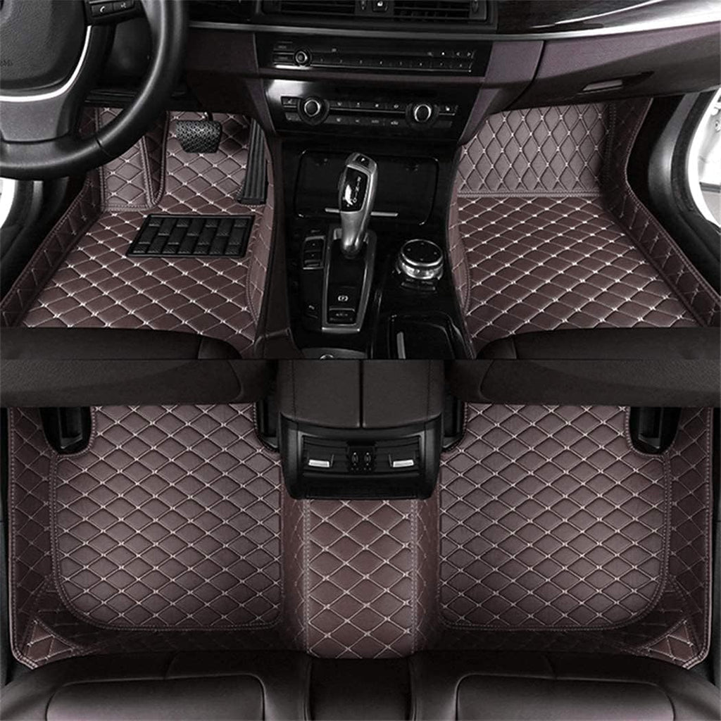 Waterproof Non-Slip Leather Car Floor Mats for Smart fortwo 2011-2015 P44440