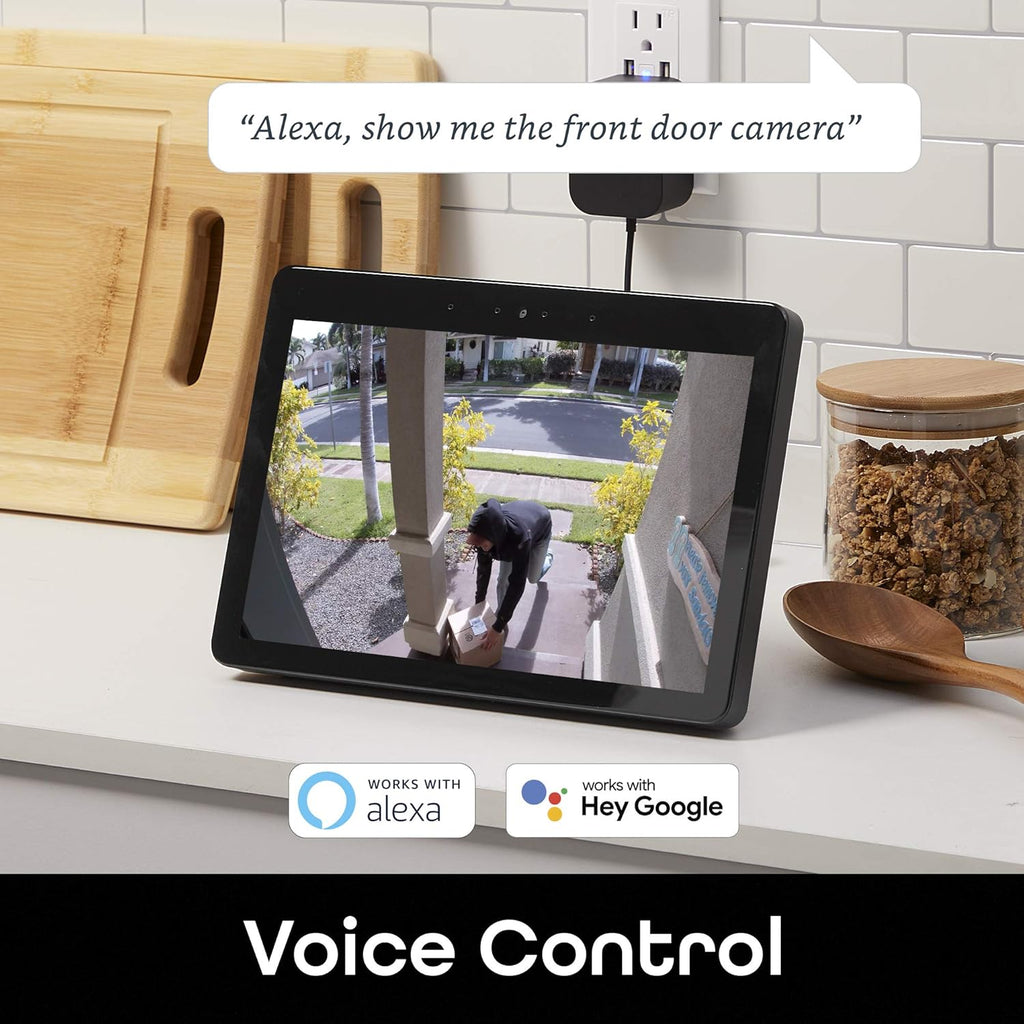Wireless WiFi Security Camera, 1080P Night Vision, Motion Detection, 2-Way Audio B4967