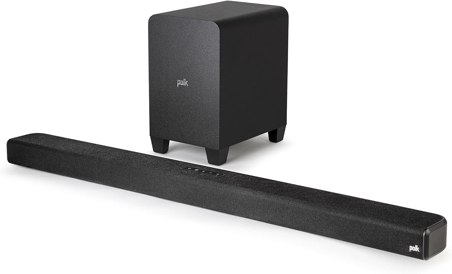 Ultra-Slim TV Sound Bar with Wireless Subwoofer, Bluetooth Enabled, Black H753