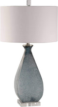 Ocean Blue Glass Table Lamp H575585