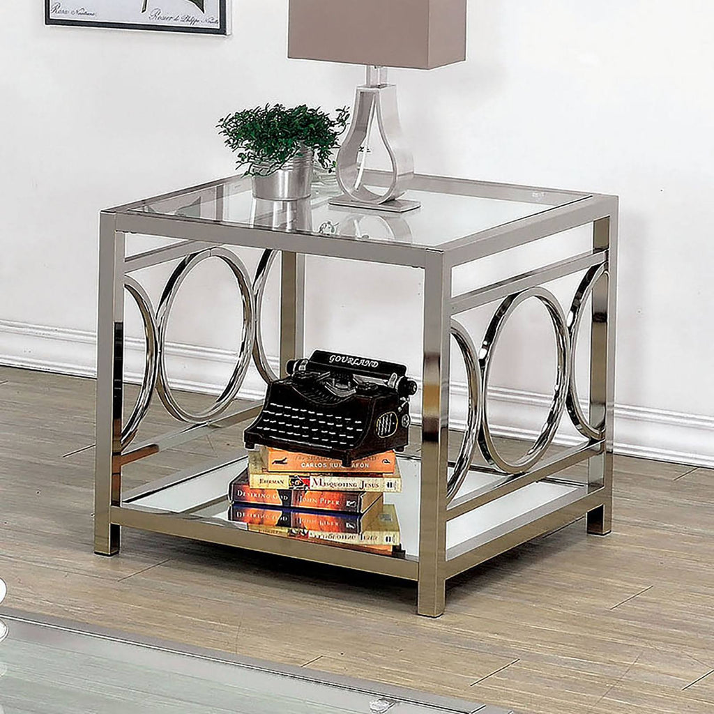 Chrome End Table A351235