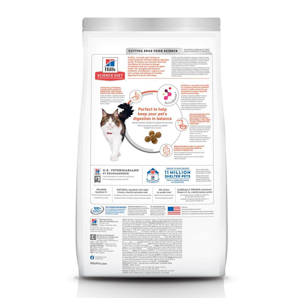 Adult Salmon Dry Cat Food 13-lb R561598