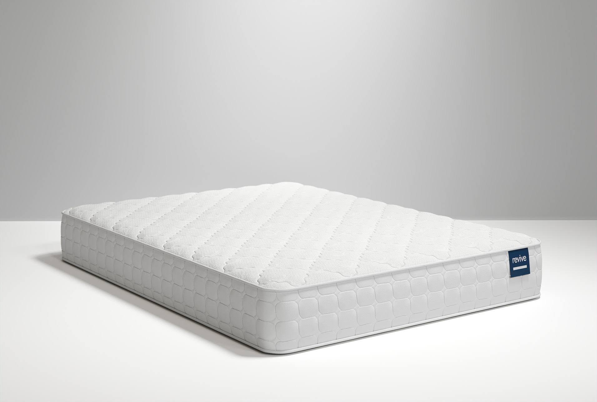 Queen Mattress White Fabric M3734