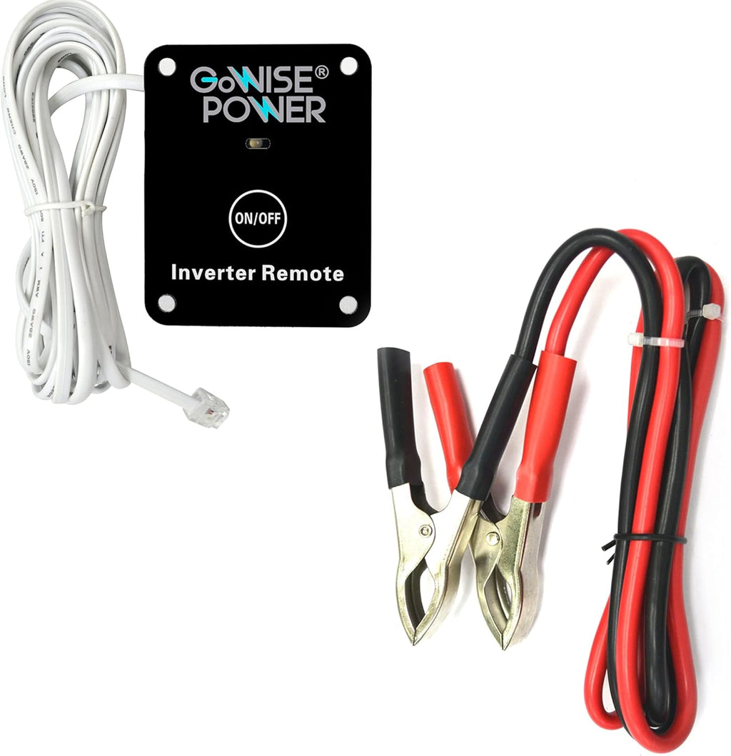 600W Pure Sine Wave Inverter 12V DC to 115V AC with 2 AC Outlets and USB Port K992853