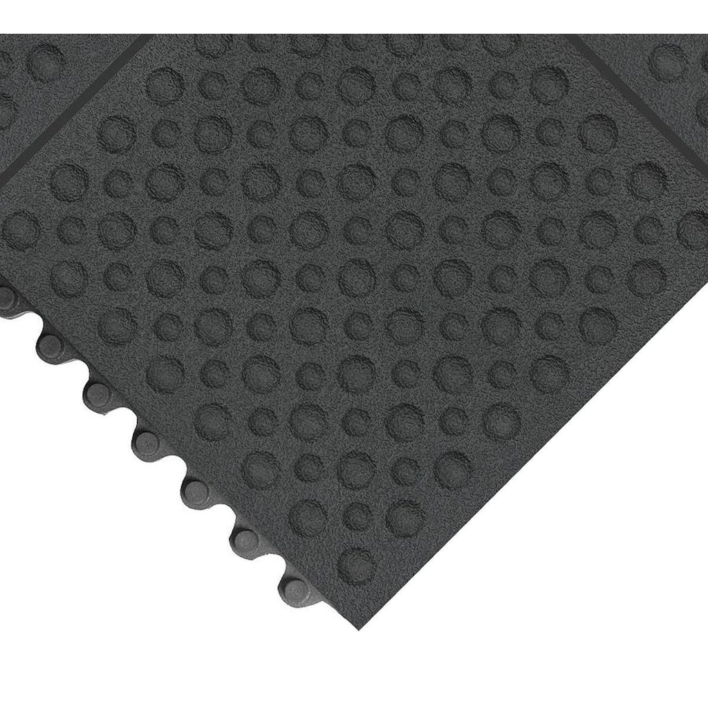 Antifatigue Mat, Black, 3Ft. x 3Ft. U5072