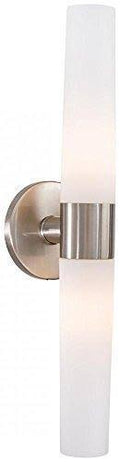 2 Light Brushed Nickel Bath Fixture U467