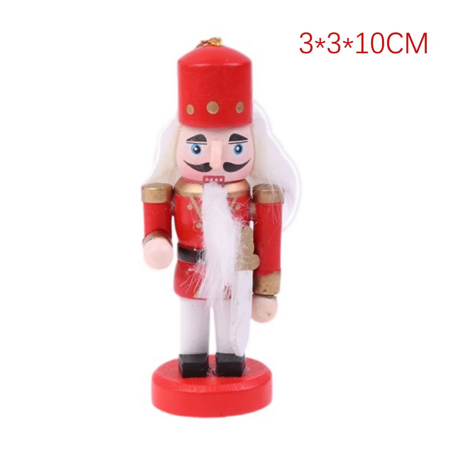 Mini Wooden Nutcracker Doll Soldier Ornament F12700