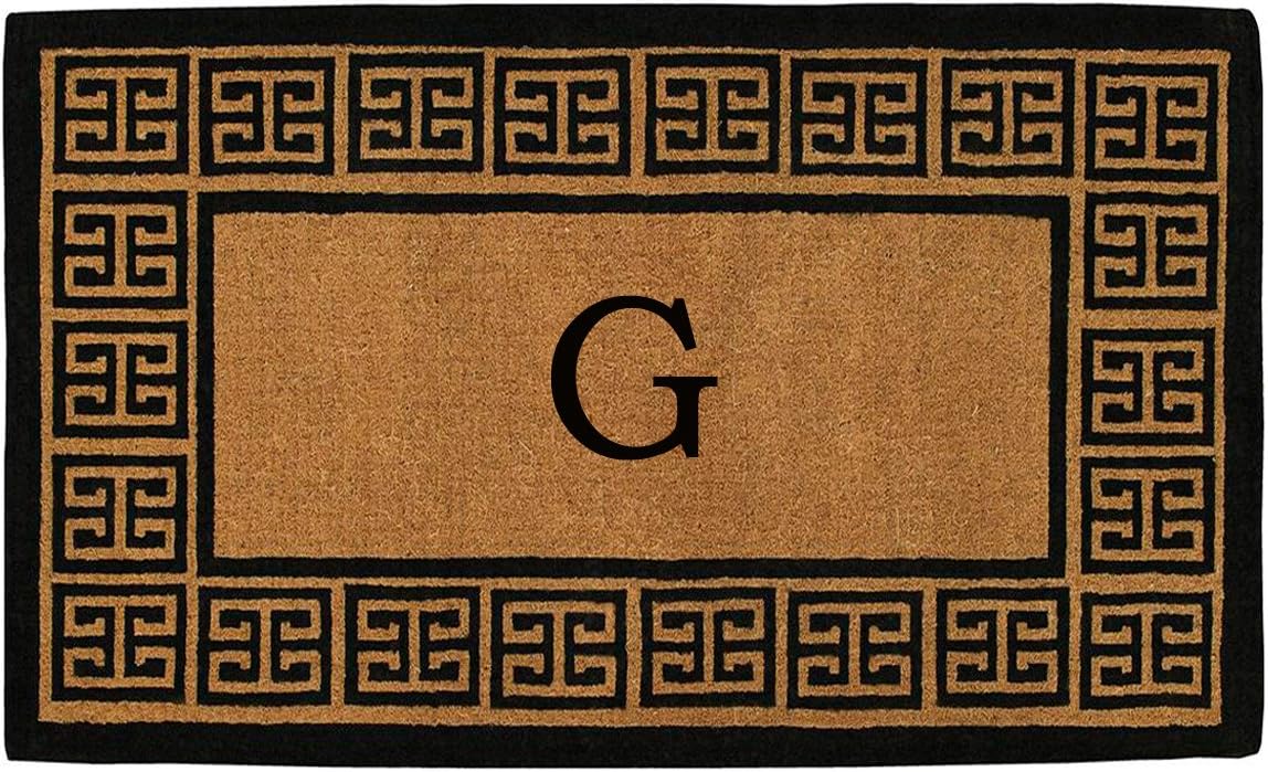 Extra-Thick Monogrammed Doormat T861903