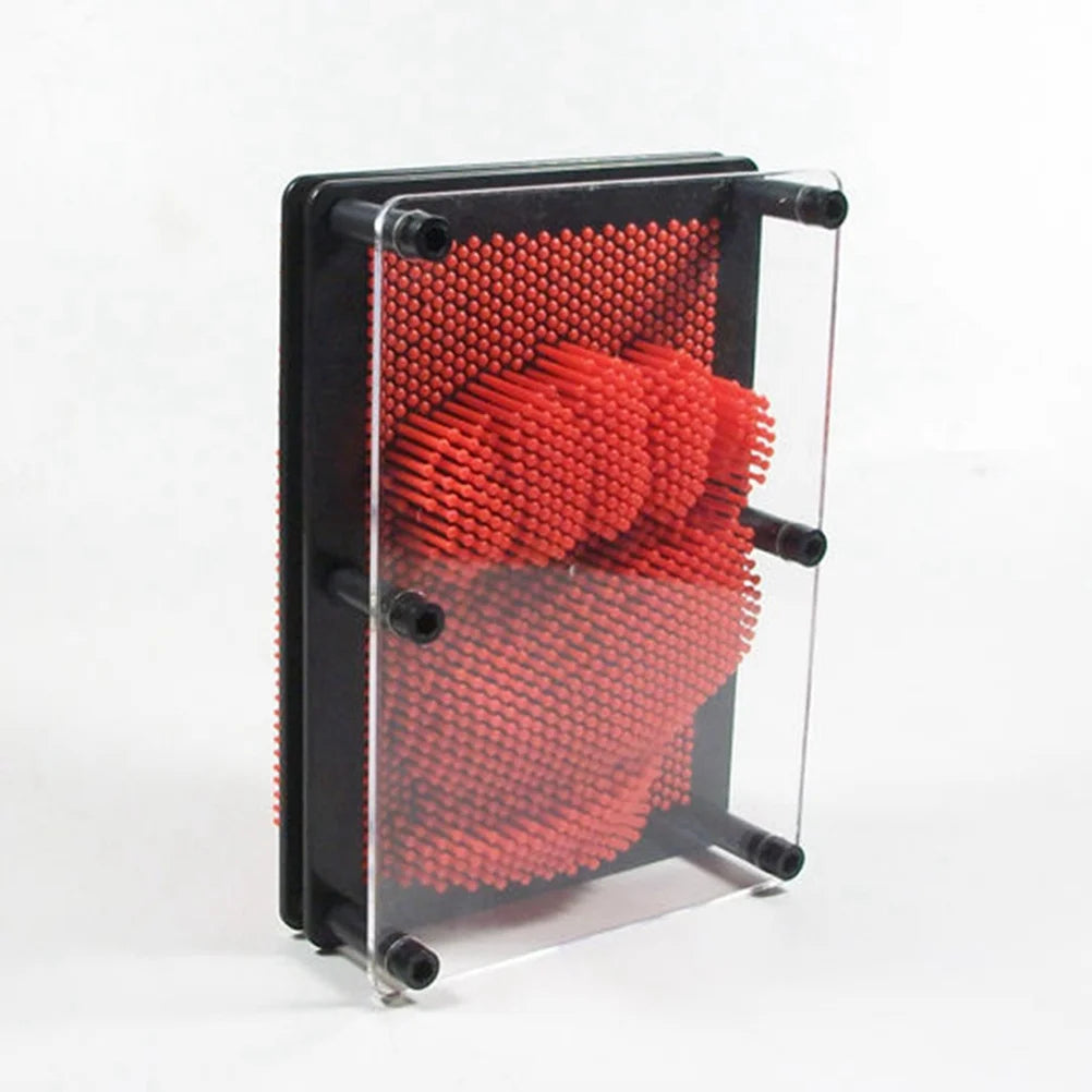 Red Large Size 3-Dimensional Pin Art Board Toy P243241