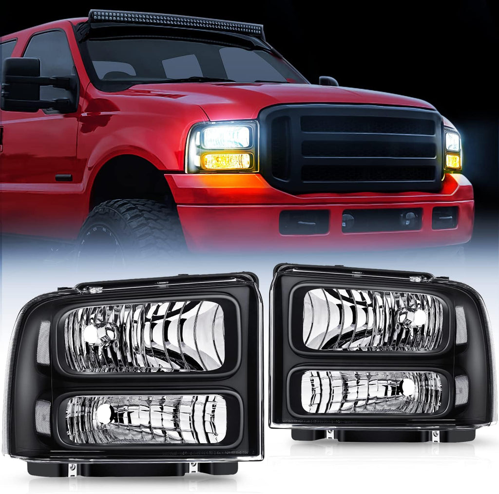 Chrome Housing Clear Lens Headlight Assembly S26511