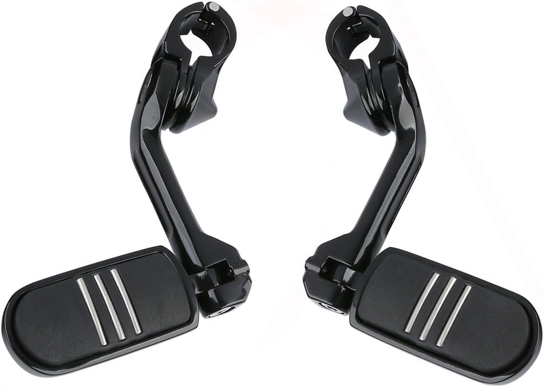 1.25" 32 mm Angled Adjustable Highway Foot Pegs Pack of 2 B4219