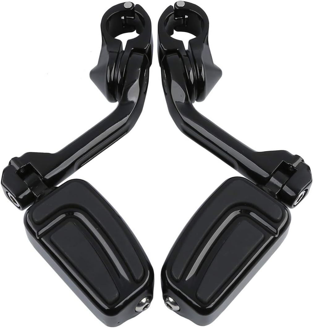 1.25" 32 mm Angled Adjustable Highway Foot Pegs Pack of 2 B4219