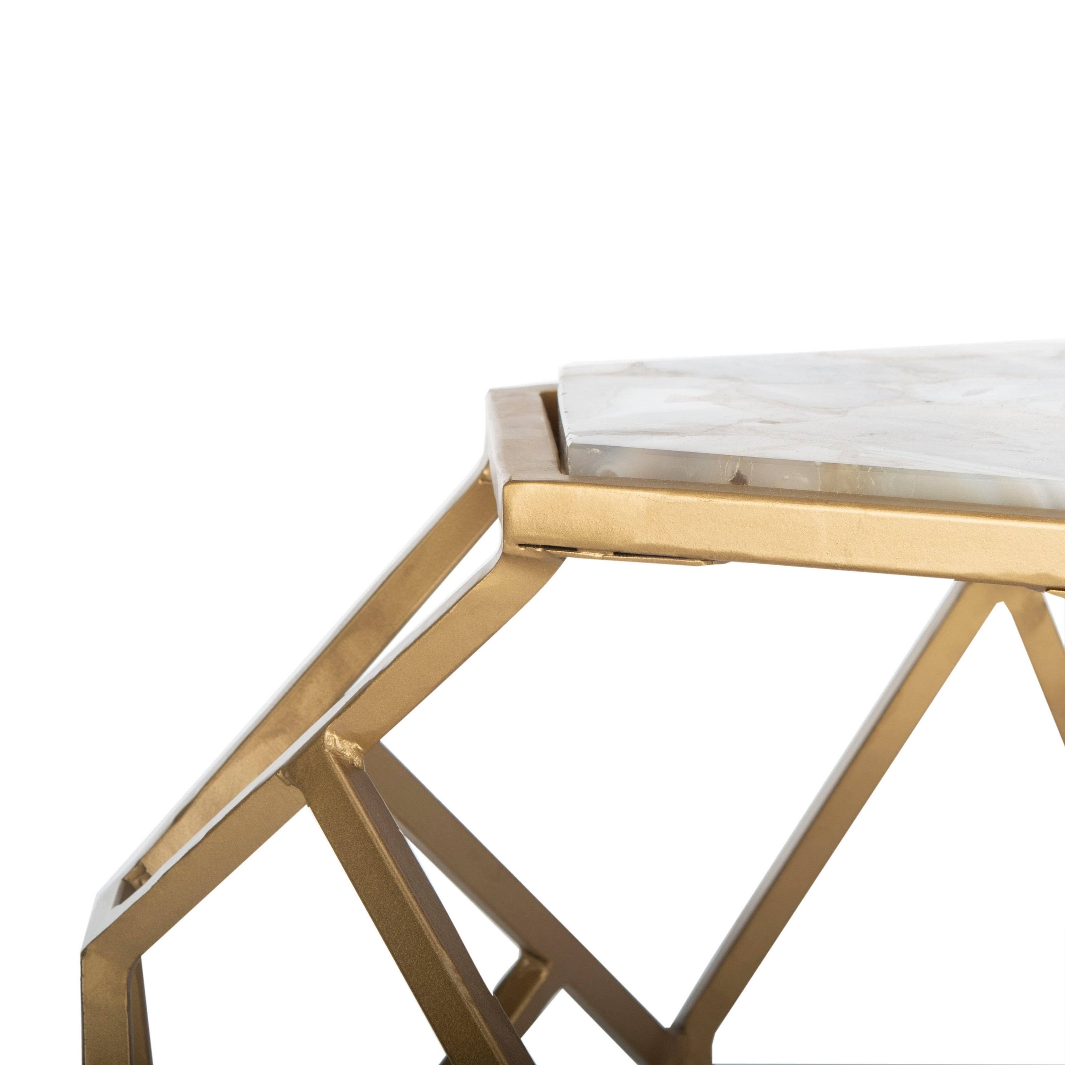 Geometric Accent Table F837