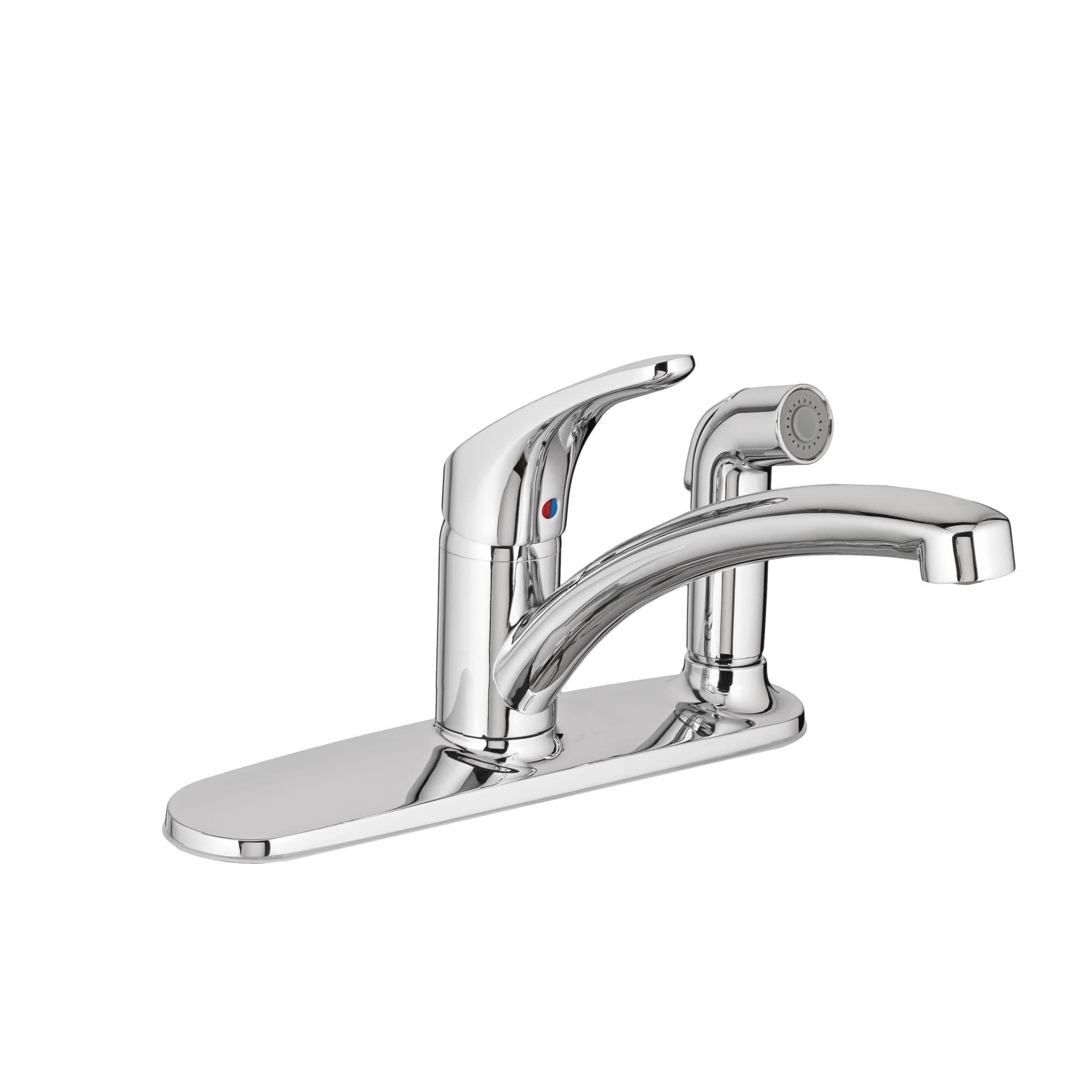 Polished Chrome Single Handle Kitchen Faucet H227