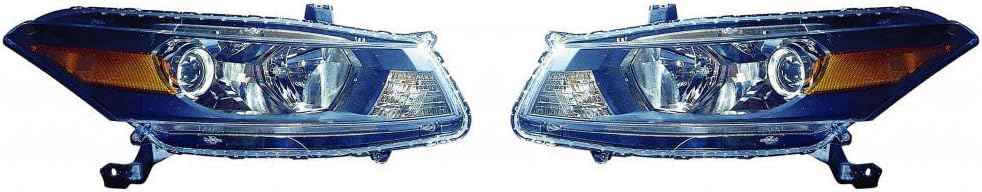 Headlight Assembly for Honda Accord Coupe 2008 2009 2010 Driver Side X37357
