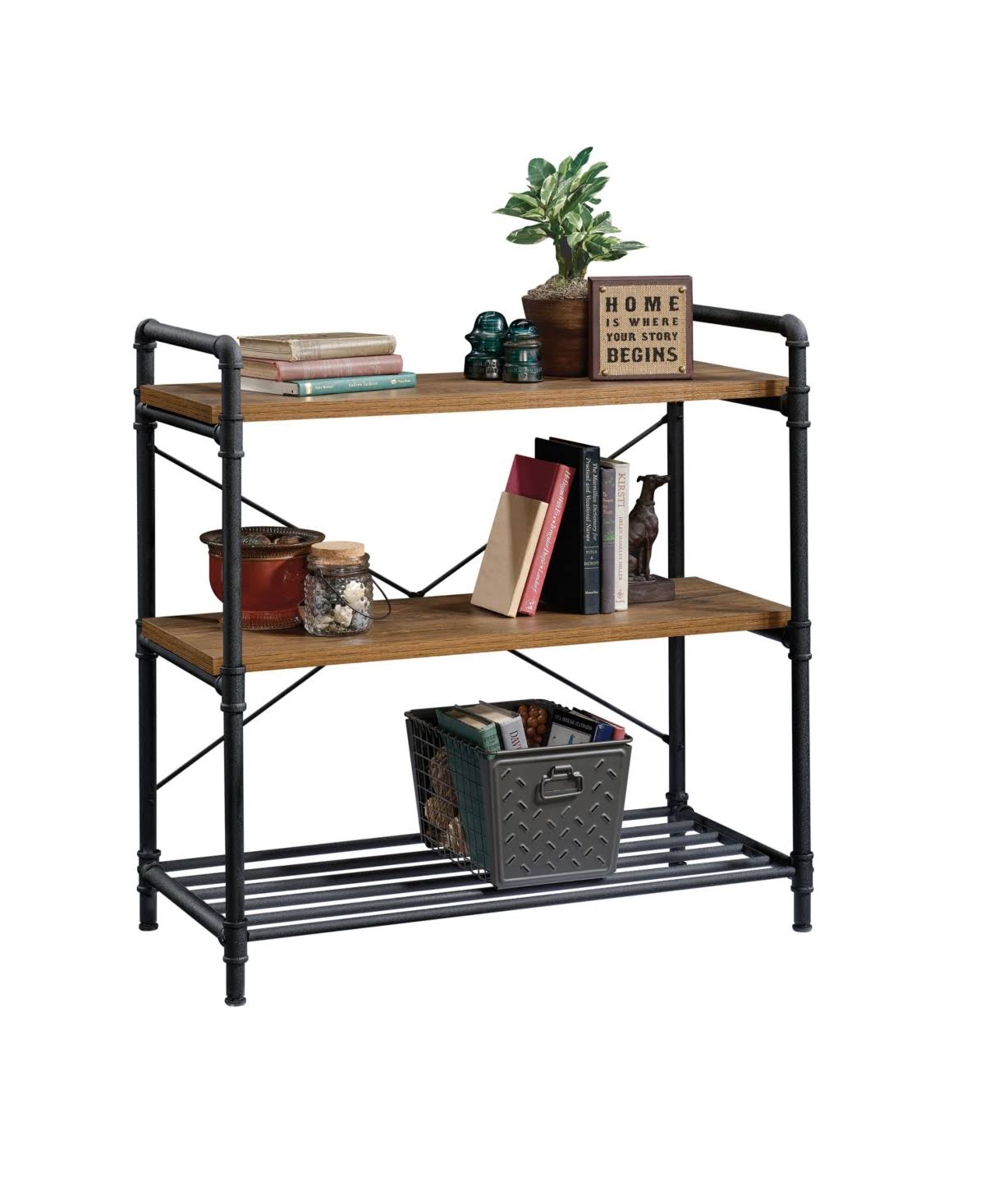 Checked Oak Console Table R632636