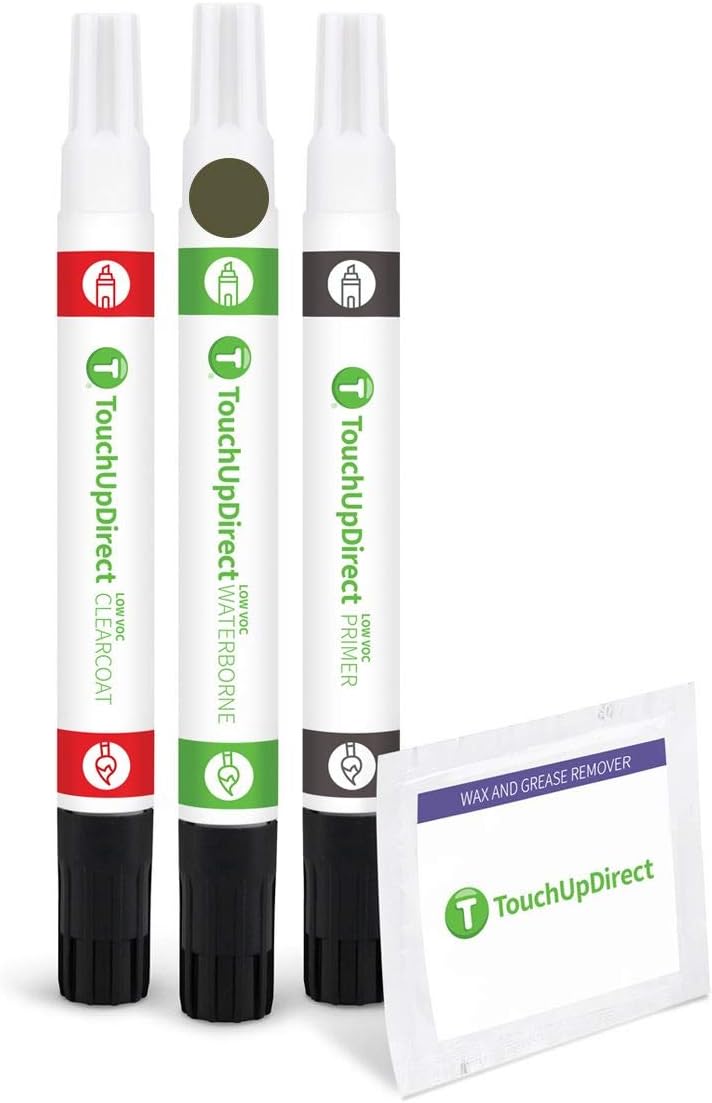 District Green Metallic Touch Up Paint Pen+Brush Applicator S333