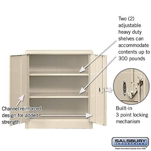 Beige Heavy Duty Storage Cabinet X417