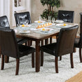 Brown Cherry Wood Rectangle Dining Table V5980