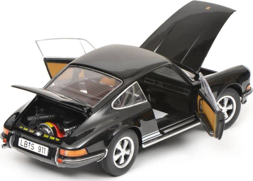 Porsche 911 S Coupe 1973 Black Z942