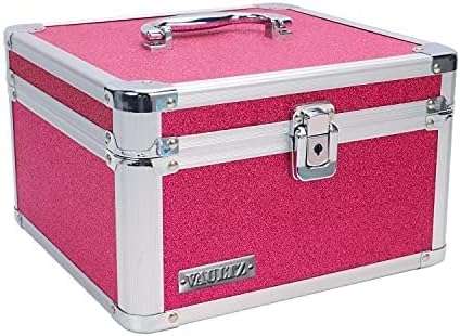 White Locking Storage Box with Mesh Pocket T5663