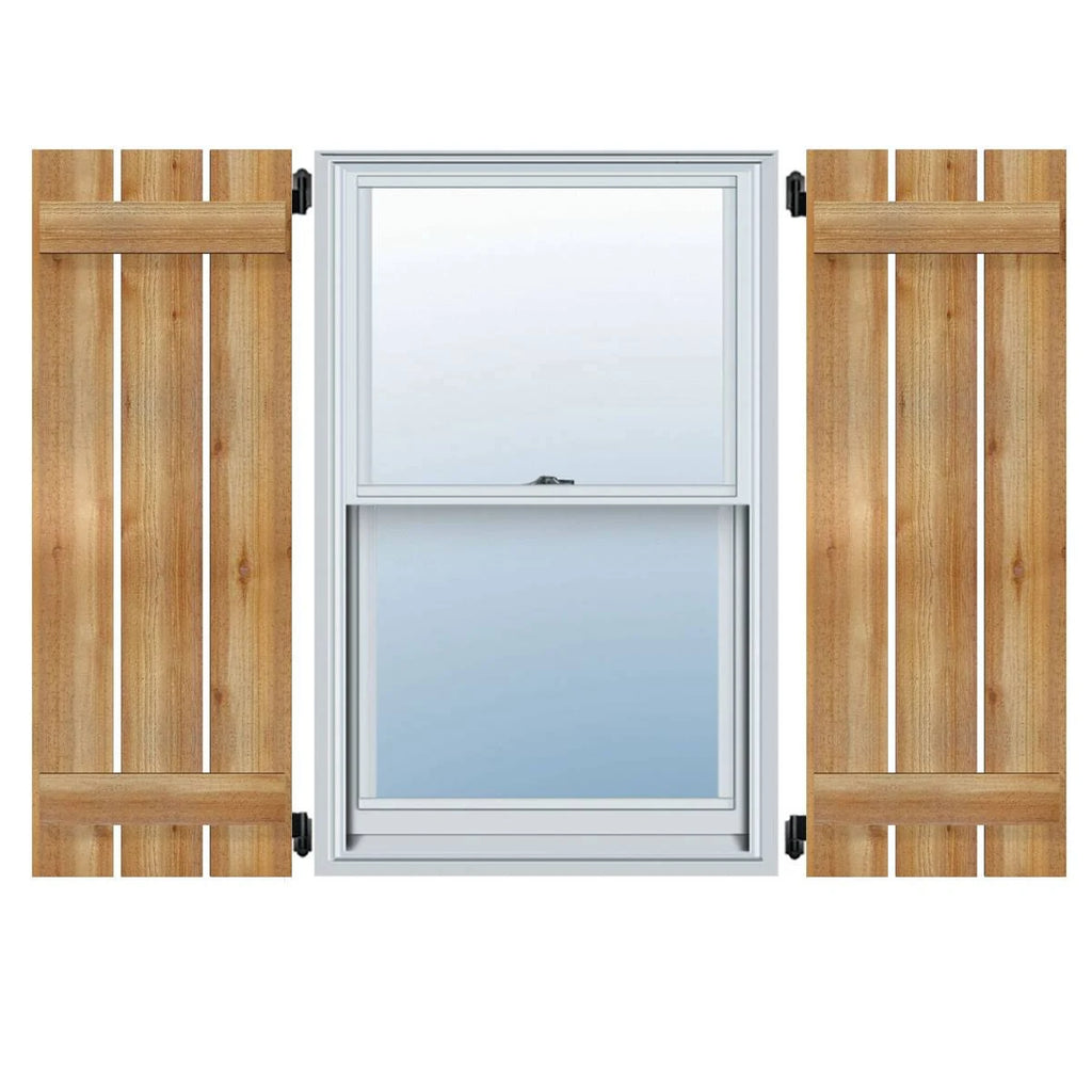 Spaced Board-n-Batten Shutters O49616