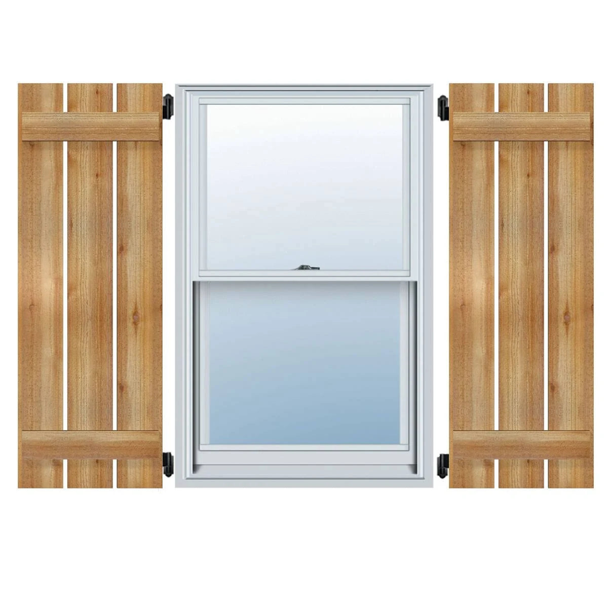 Spaced Board-n-Batten Shutters O49616