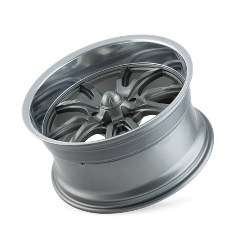 Grey Wheel with Polished Lip 15x22 L862997