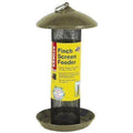 Yellow Finch Screen Bird Feeder with Metal Roof T51560