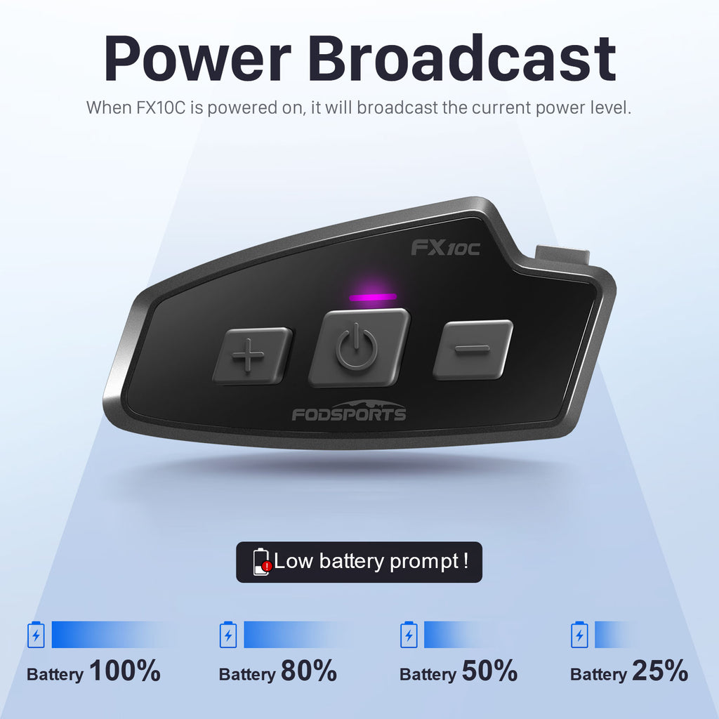Motorcycle Bluetooth Headset Helmet Intercom Wireless Communication I63419