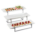 3-Tier Display with 3 Melamine Platters U2055