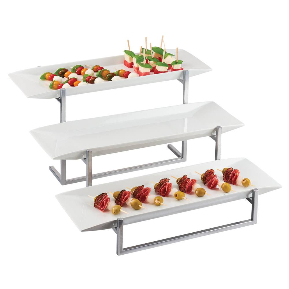 3-Tier Display with 3 Melamine Platters U2055