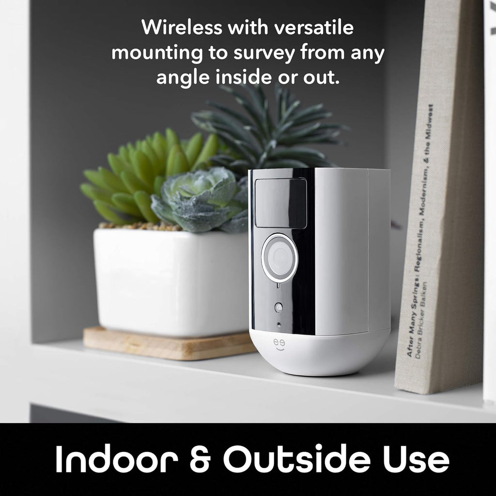 Wireless WiFi Security Camera, 1080P Night Vision, Motion Detection, 2-Way Audio B4967